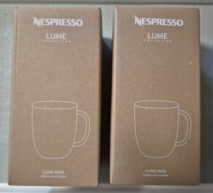 Nespresso Lume Collection Mugs (2 Sets of 2)