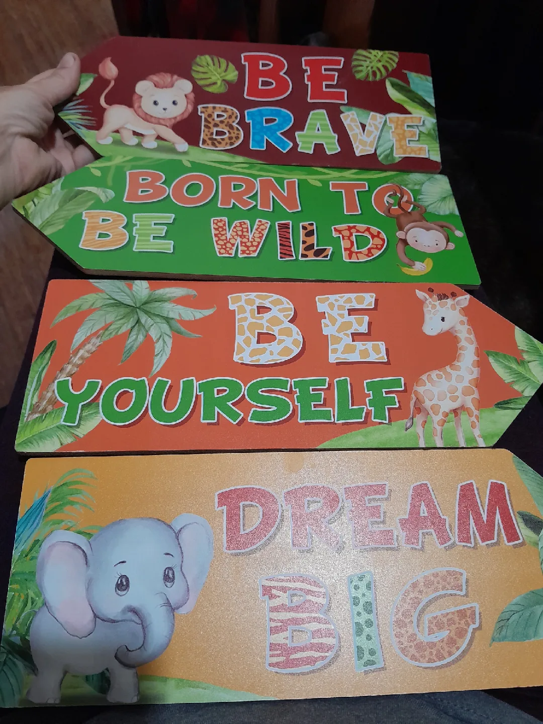 Kids Room Decor - Animal Theme Signs thumbnail