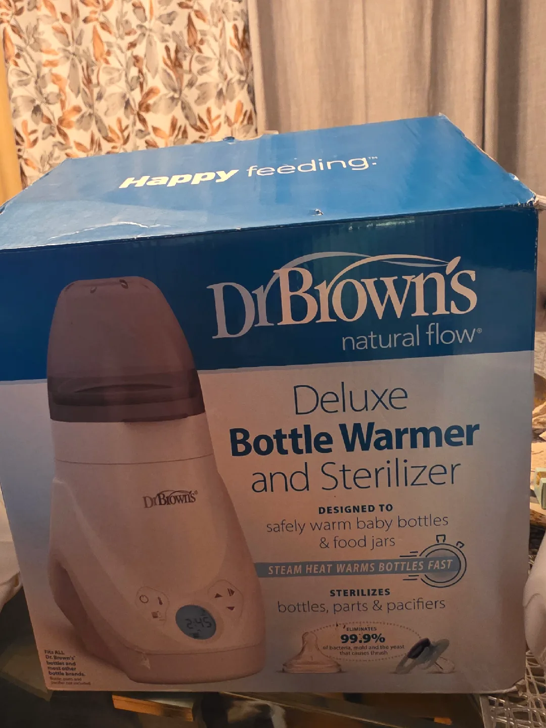 Dr. Brown's Deluxe Bottle Warmer & Sterilizer image indicator(2)