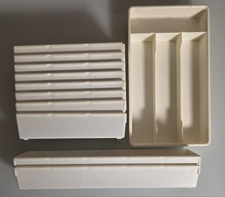 Vintage Rubbermaid Drawer Organizers