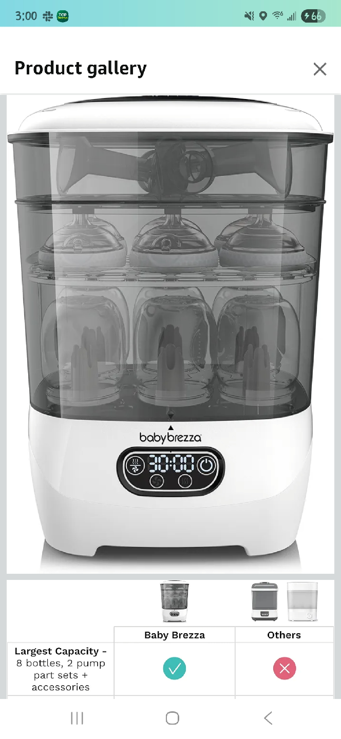 Baby Brezza Sterilizer & Dryer Advanced