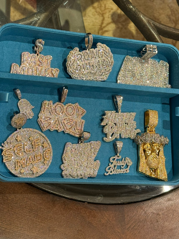 Real Diamond Pendants ( $500 each)