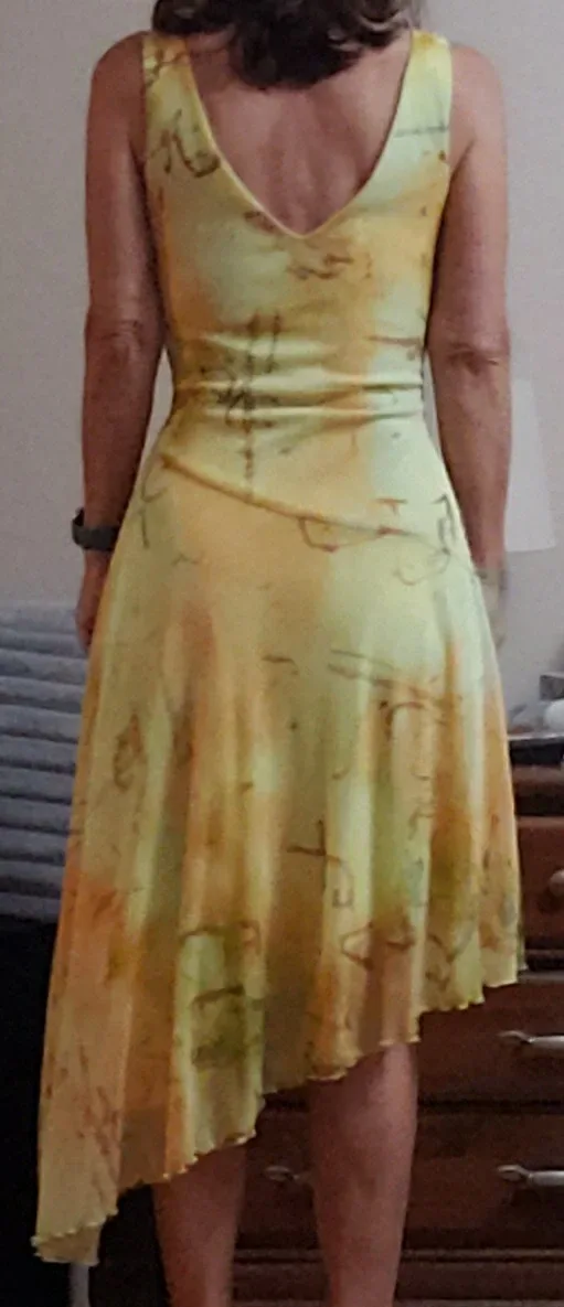 Maria Bonita Dress - Size Small, Yellow/Orange image indicator(2)