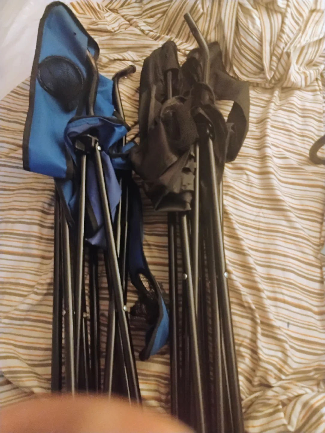 Blue Folding Camp Chair image indicator(2)