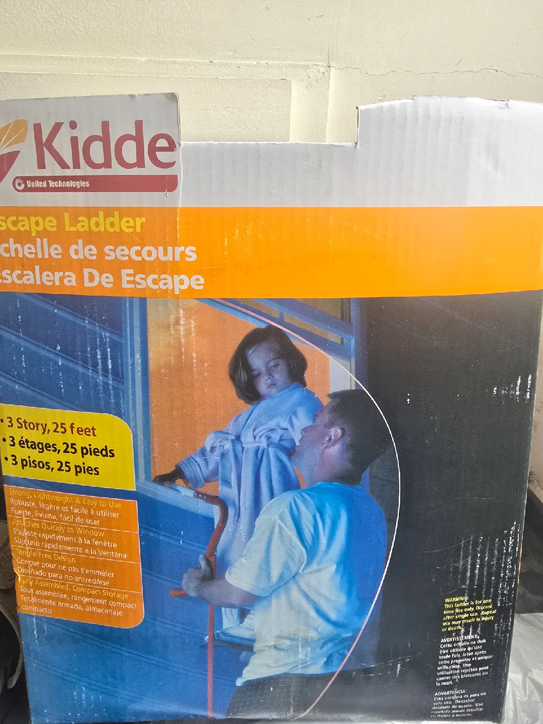Kidde 3-Story Escape Ladder, 25 Feet thumbnail