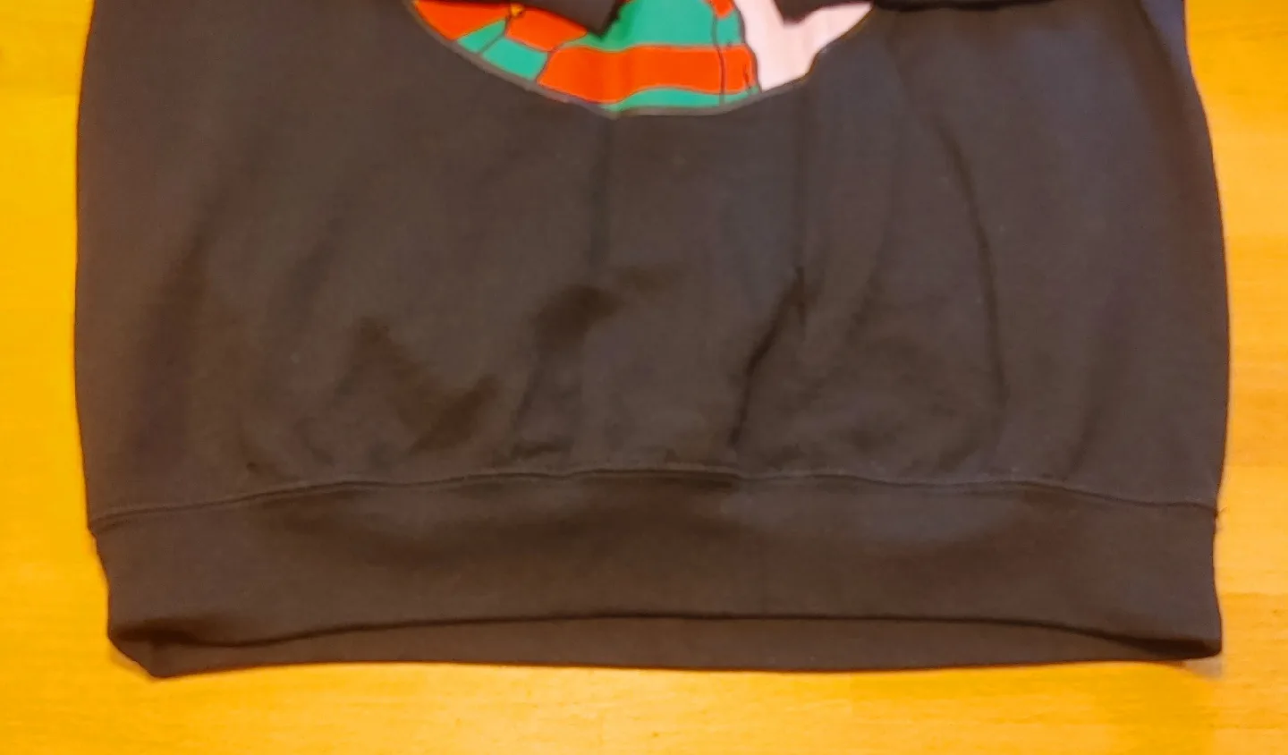 Gildan Heavy Blend Black Freddy Krueger Sweatshirt image indicator(7)