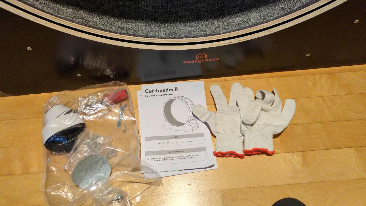 Home Groove Cat Treadmill Exercise Wheel image indicator(3)