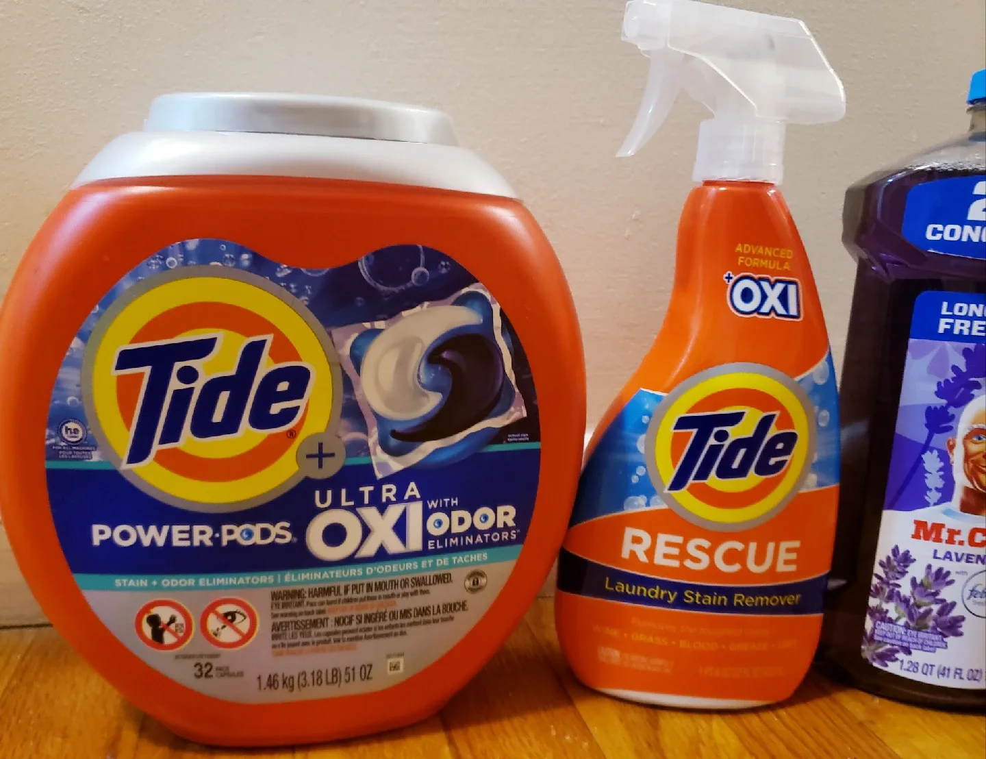 Cleaning Supplies Bundle: Tide, Mr. Clean, Downy, Febreze image indicator(2)
