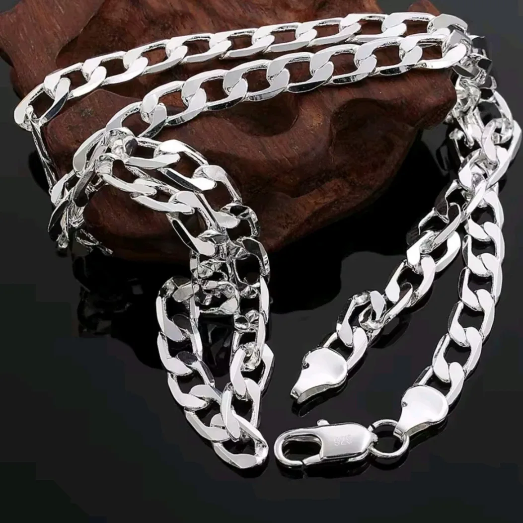 925 Sterling Silver Chain Necklace thumbnail