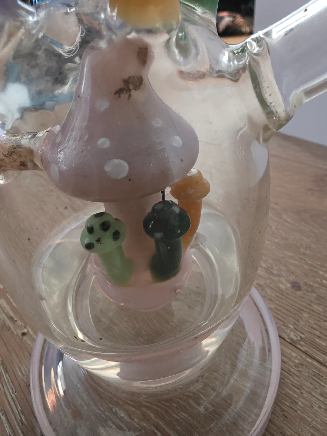 Mushroom Glass Bong image indicator(4)