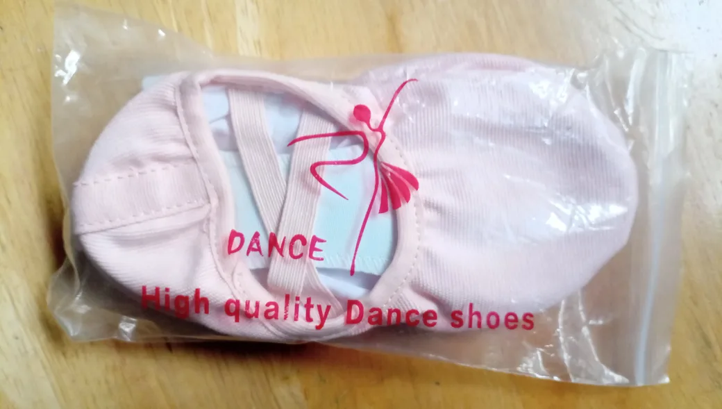 Pink, Cloth, Split-Sole Ballet Shoes - Size 10.5/11 (27) image indicator(2)