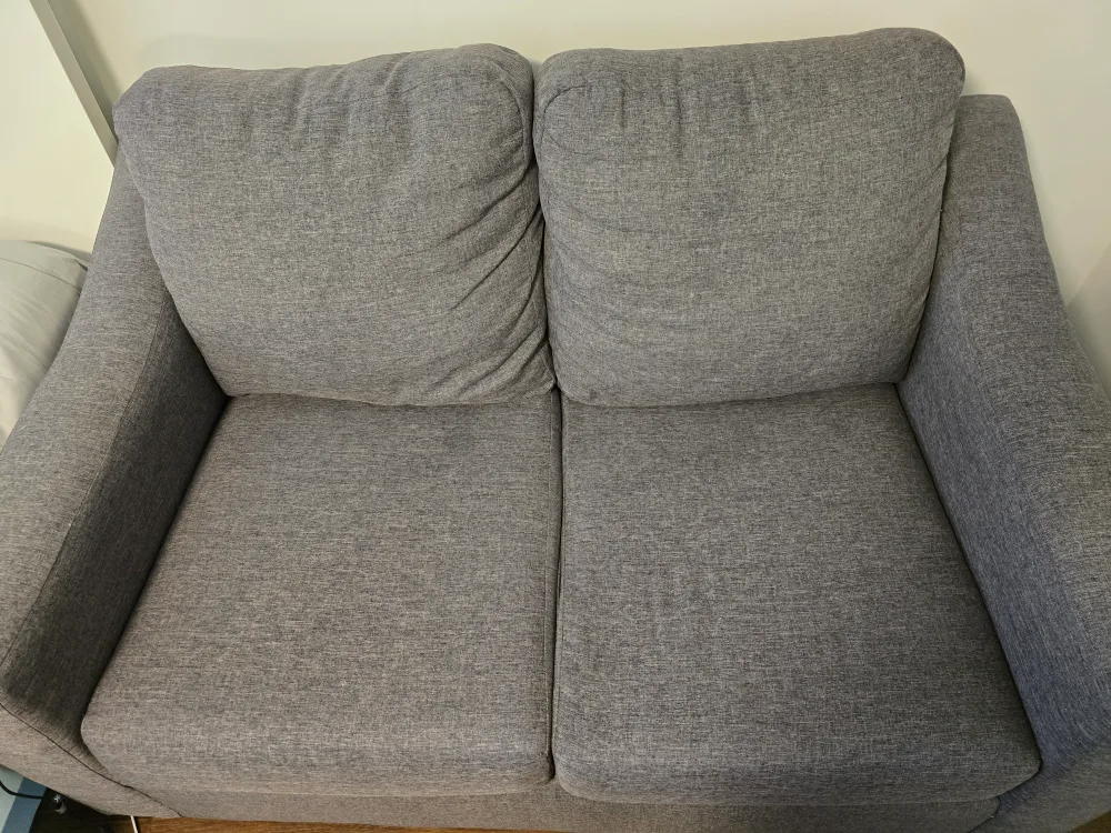 Gray Loveseat Sofa image indicator(3)