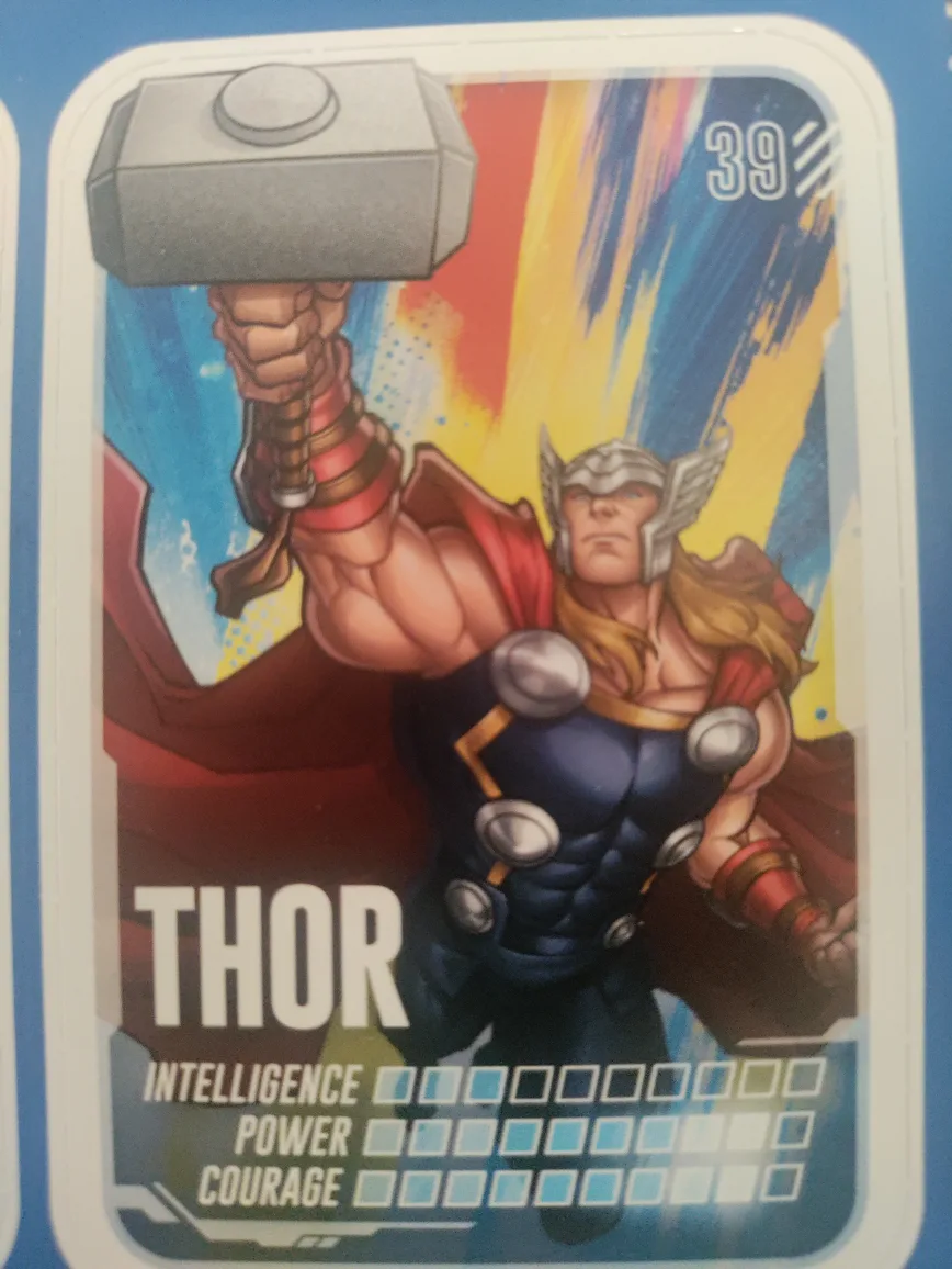 Marvel Thor Card thumbnail