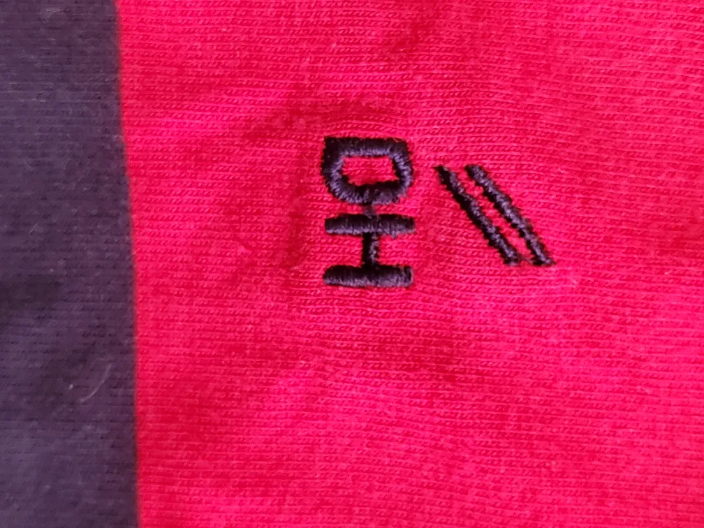 DH Striped Dress Red/Navy