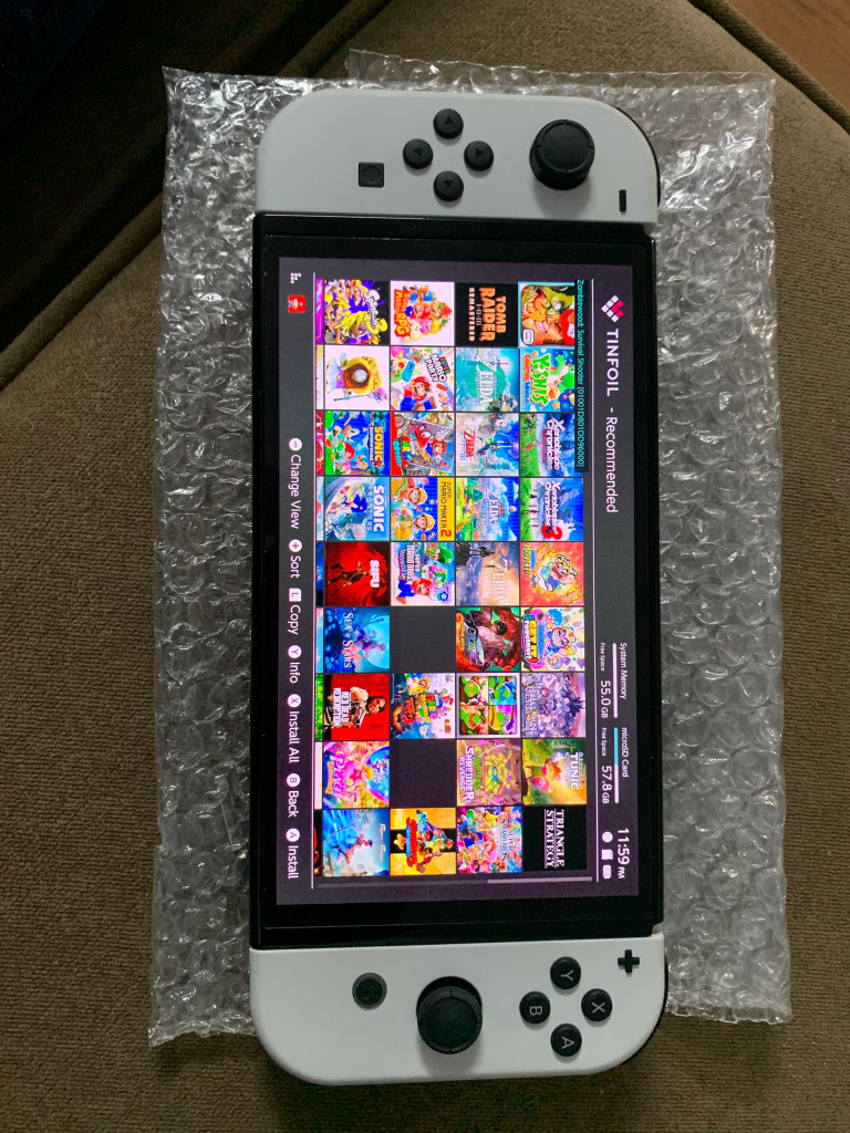 Switch Modding - V1V2 Oled Lite - Regular - photo 2