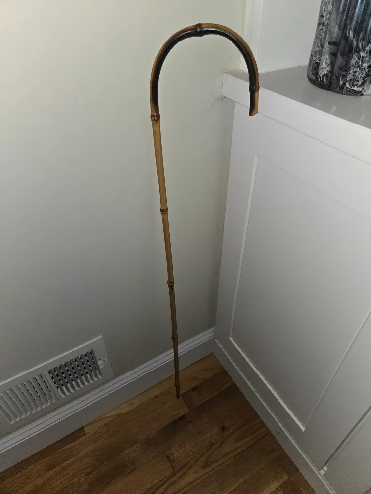 Vintage Bamboo Walking Stick thumbnail