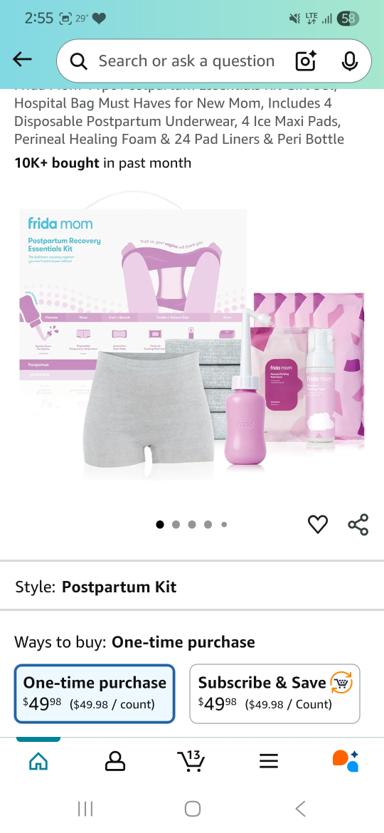 Frida Mom Postpartum Recovery Essentials Kit