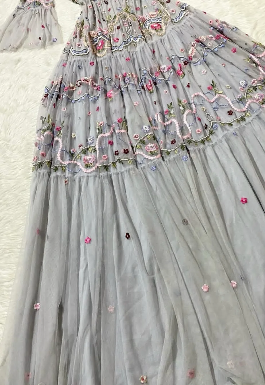 Needle & Thread Embroidered Maxi Dress image indicator(2)