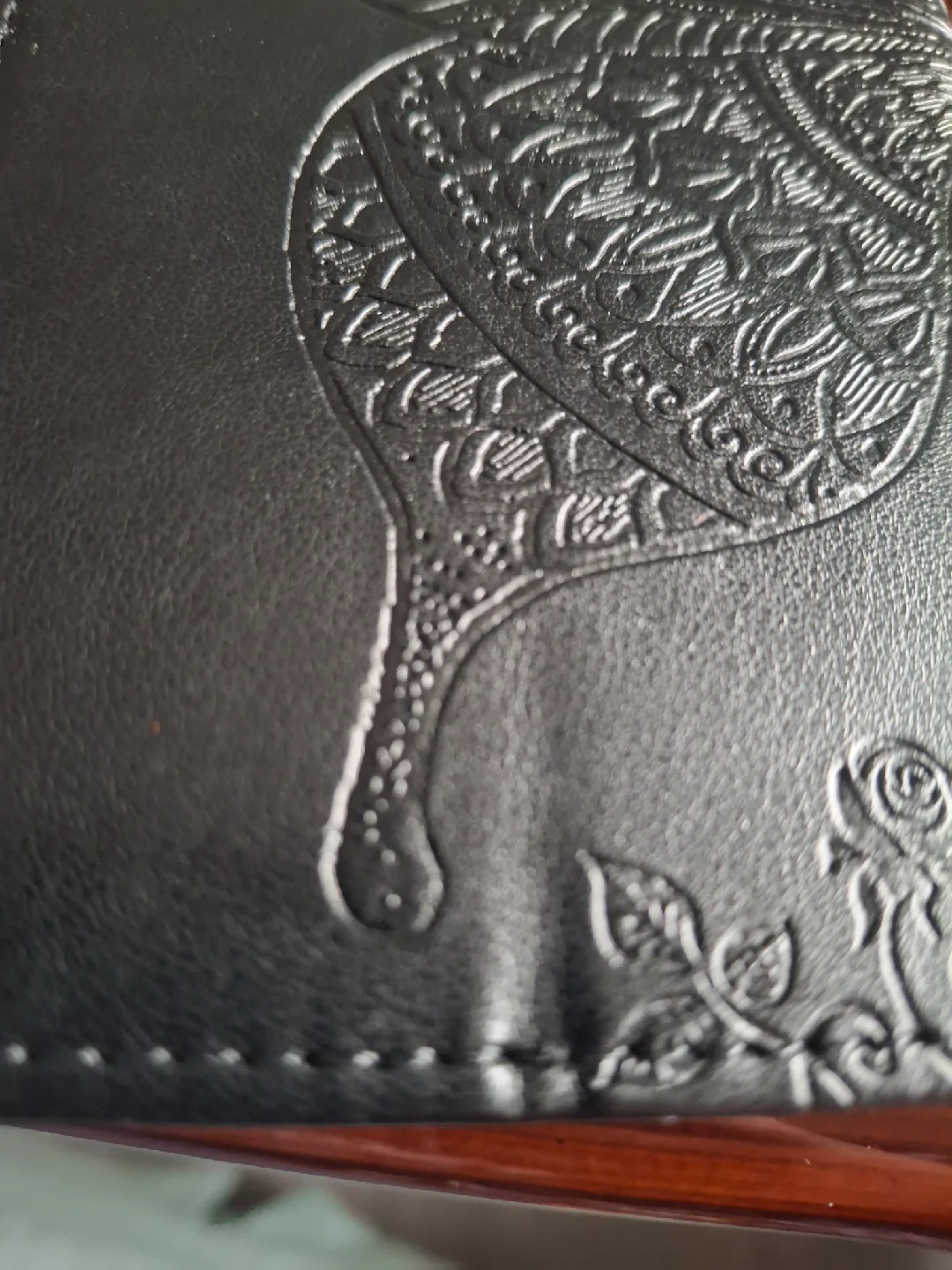 Black Butterfly Wallet Phone Case image indicator(4)