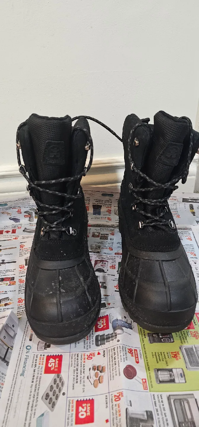 Kamik Fargo2 Black Winter Boots - Size 10 image indicator(5)