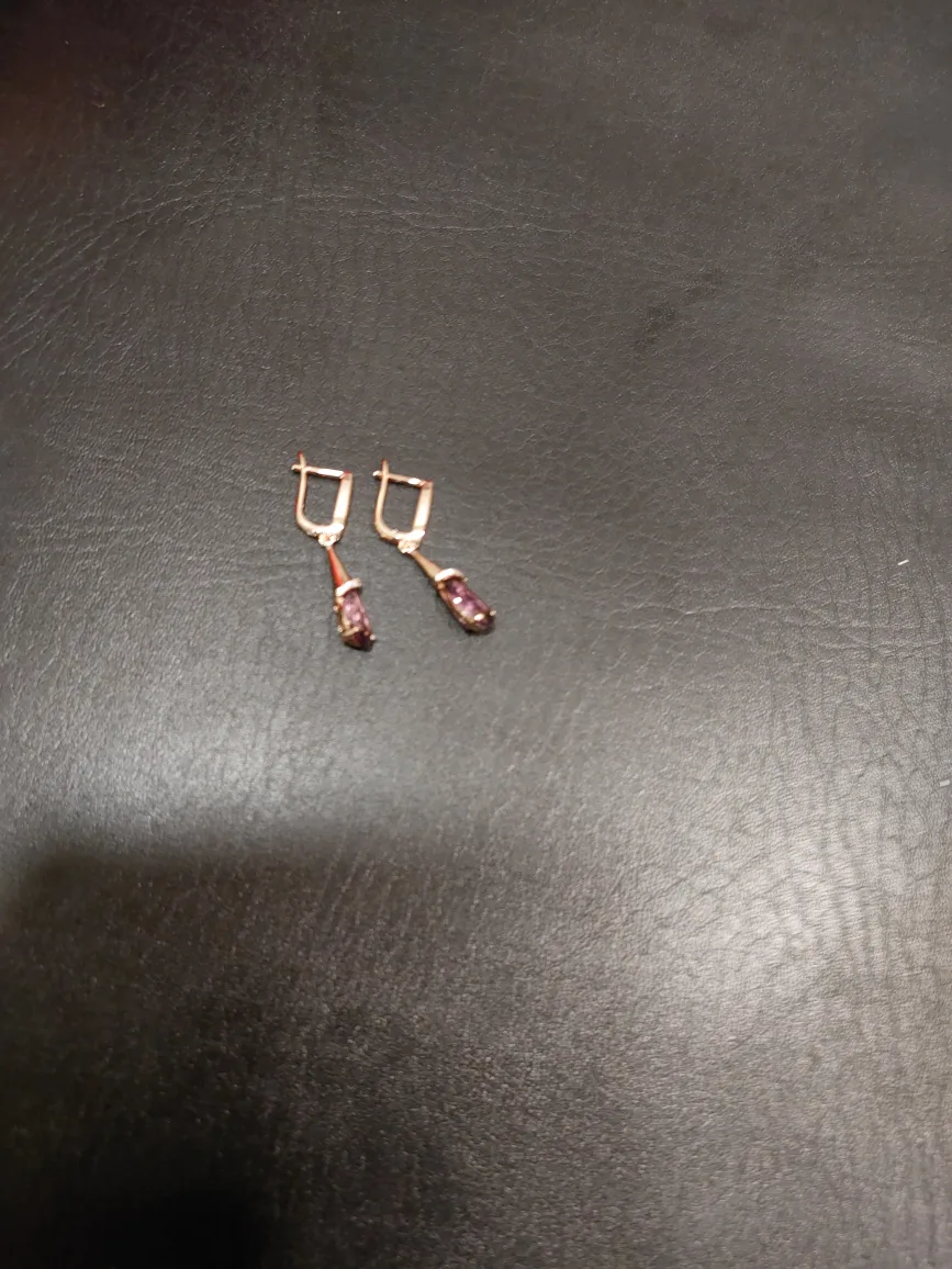 14k Rose Gold Necklace & Earring Set image indicator(3)