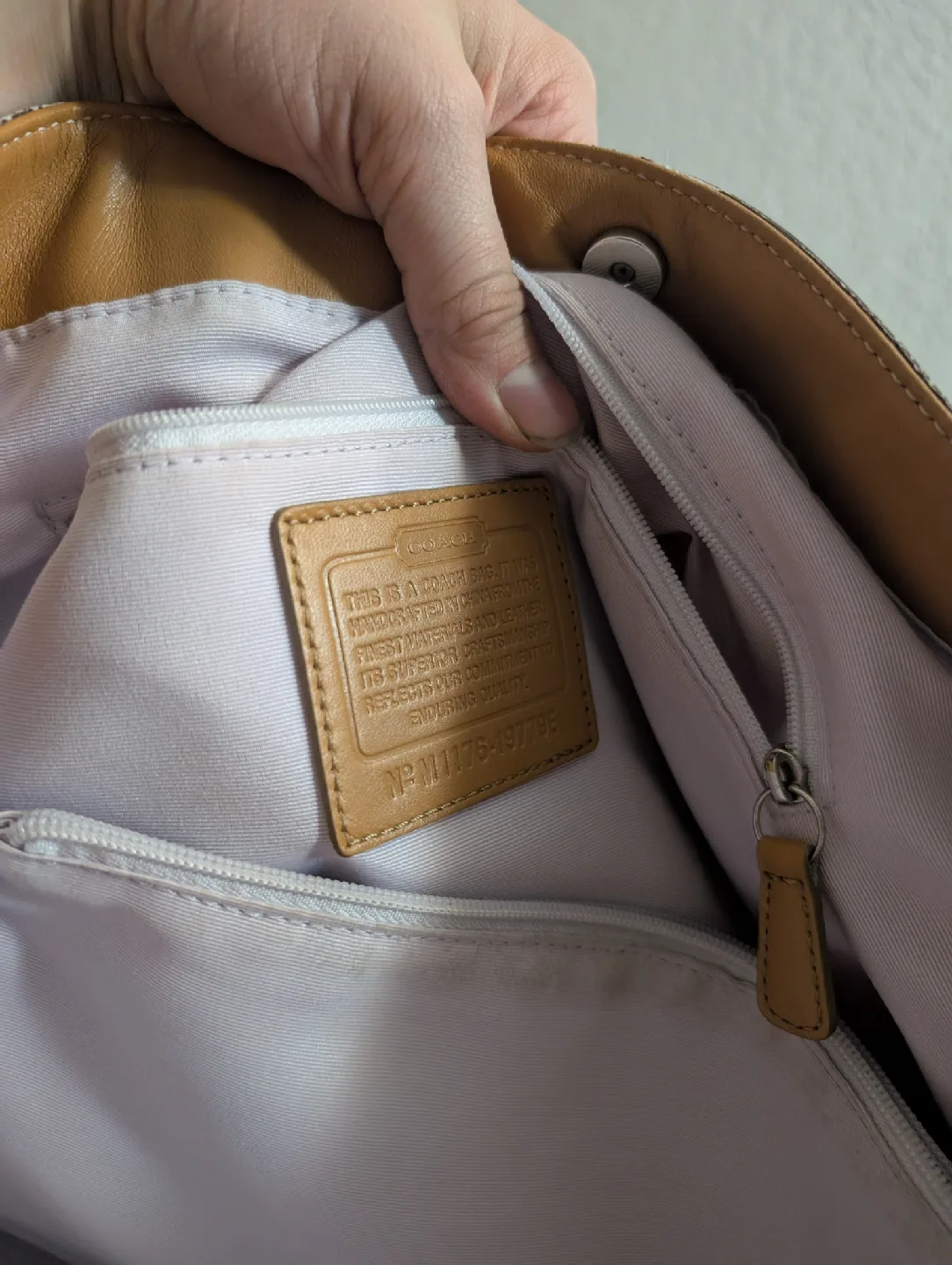 Coach Signature Jacquard Tote Bag image indicator(5)