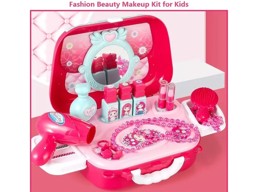 Clttoyvers Pretend Play Makeup Kit - New! image indicator(4)