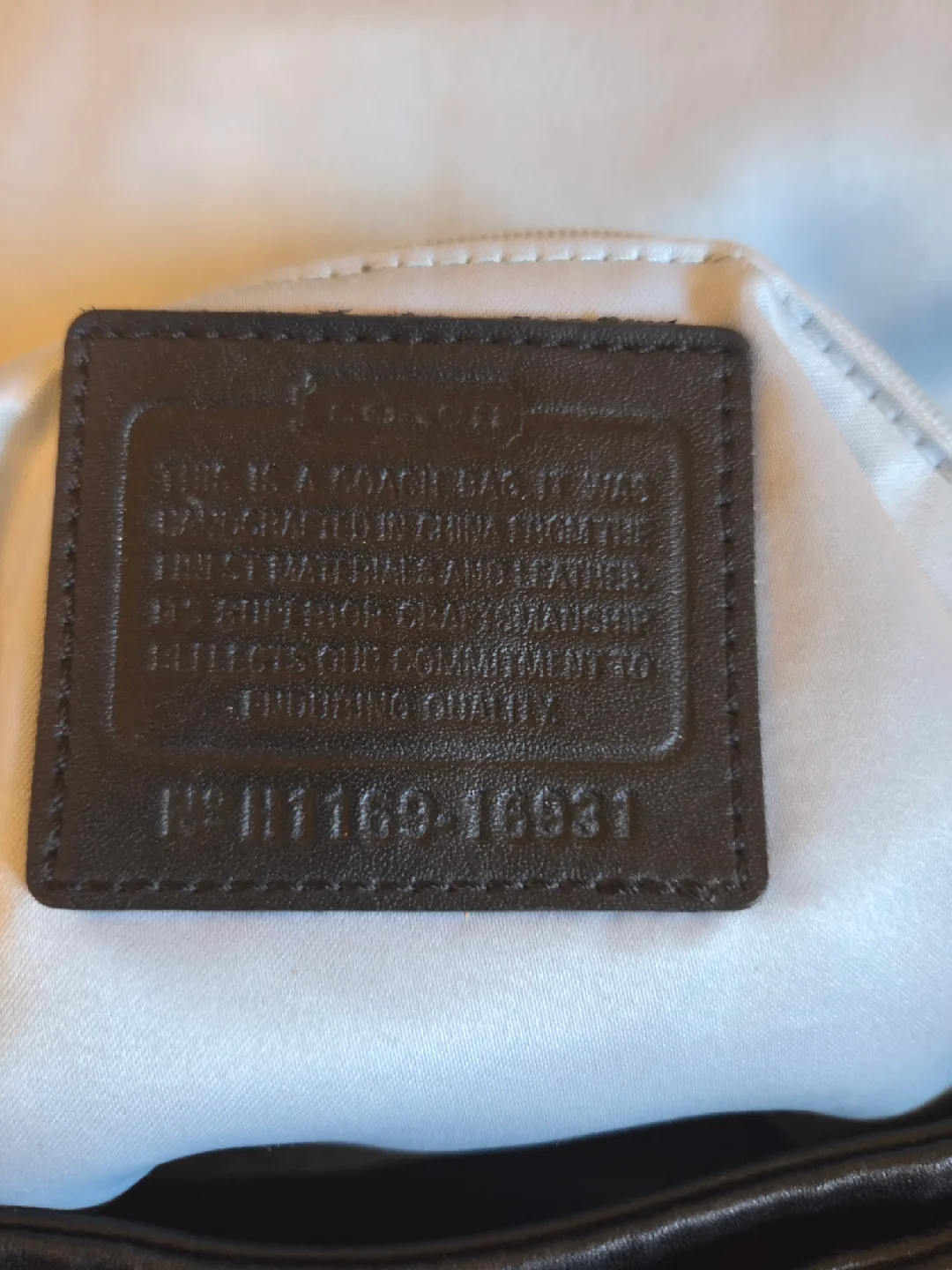 Coach Black Leather Kristin Bag image indicator(3)