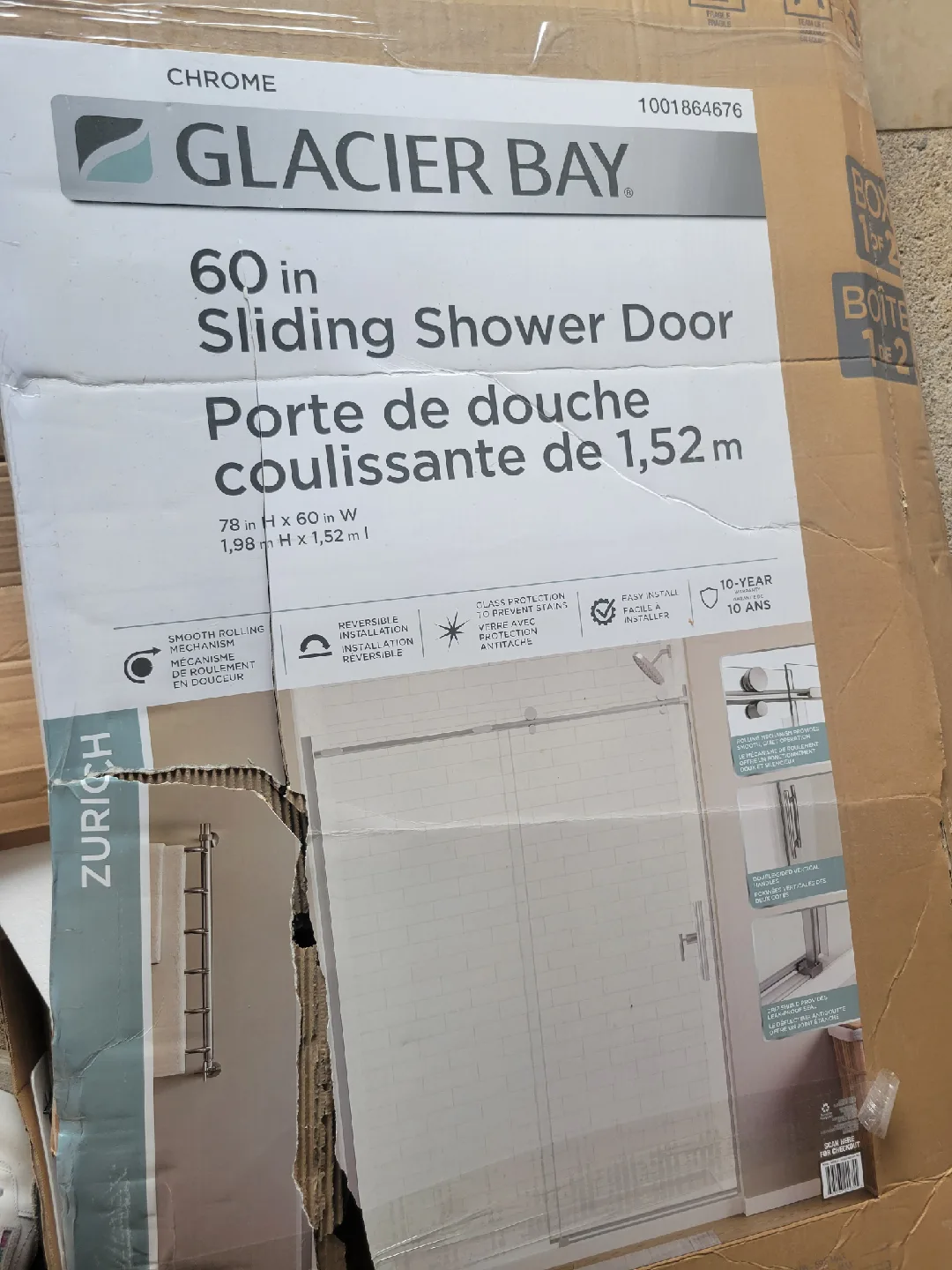 Shower Door - New in Box!