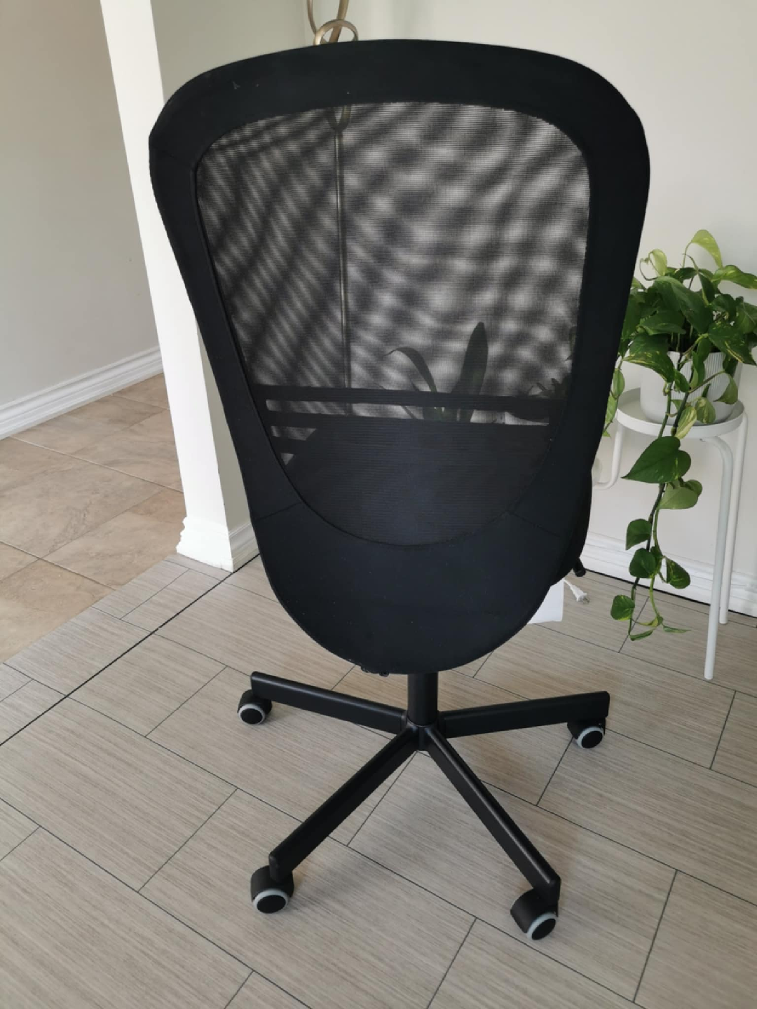 IKEA Renberget Black Office Chair - photo 3