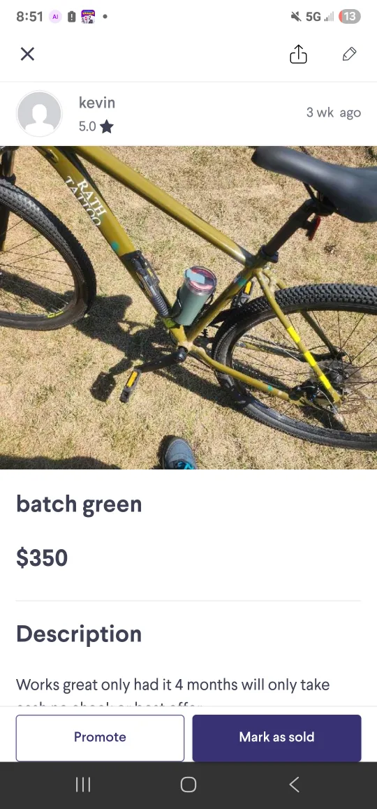 Batch Green Mountain Bike image indicator(2)