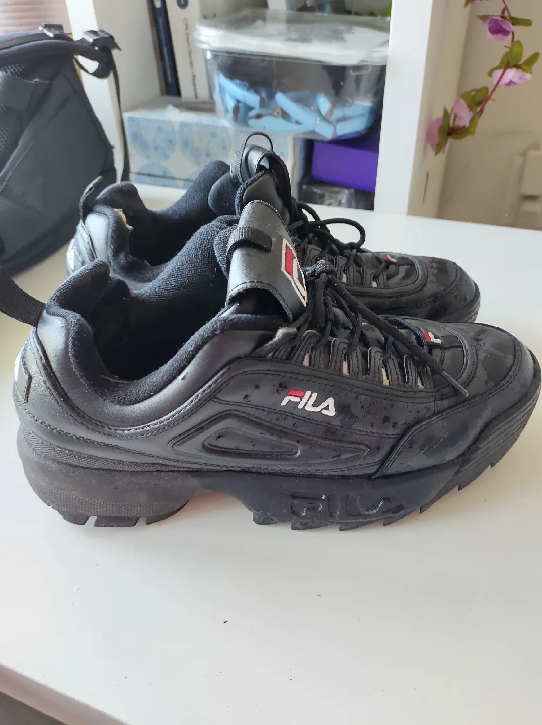 Fila Disruptor II Black Sneakers - Size 10.5 image indicator(3)