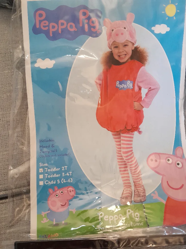 Peppa Pig Costume - Toddler 2T image indicator(2)