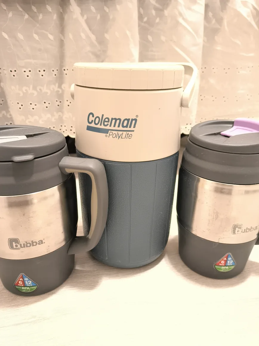 Coleman PolyLite Cooler & Bubba Mugs thumbnail