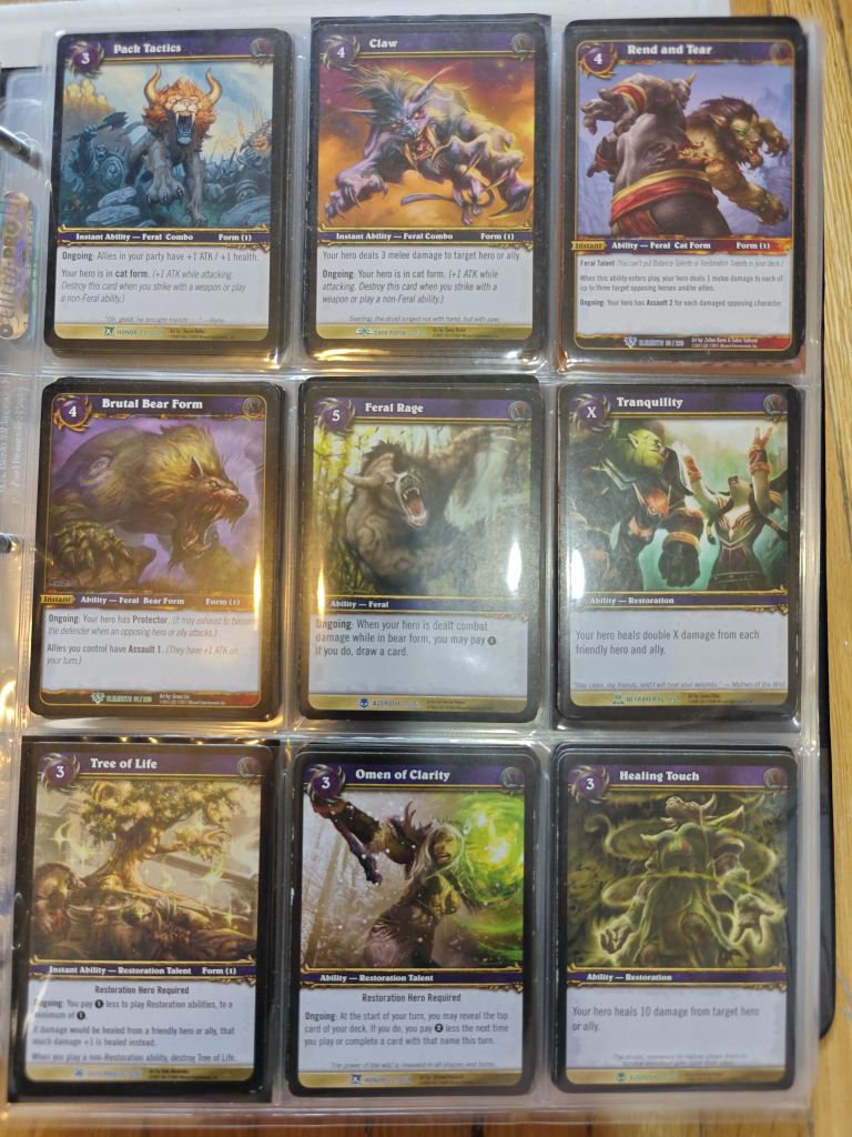 World of Warcraft TCG Cards (Druid) - photo 5