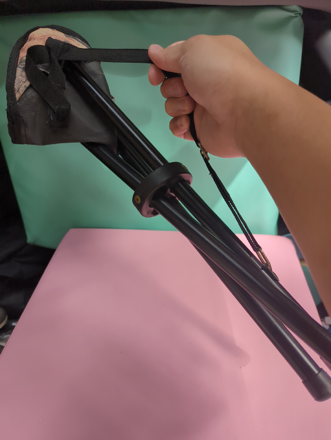 Portable Folding Stool/Tripod Seat - Camo - photo 3