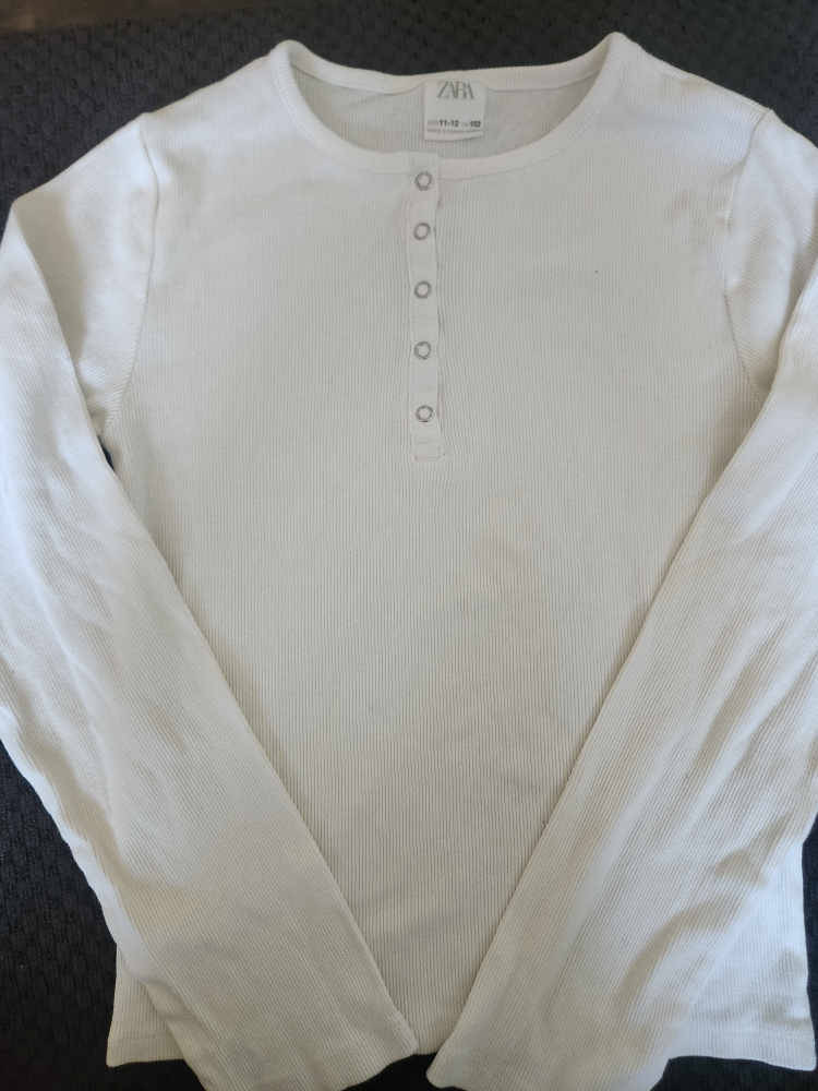 Zara Girls' Ribbed Tops & Skirt - Size 10-12