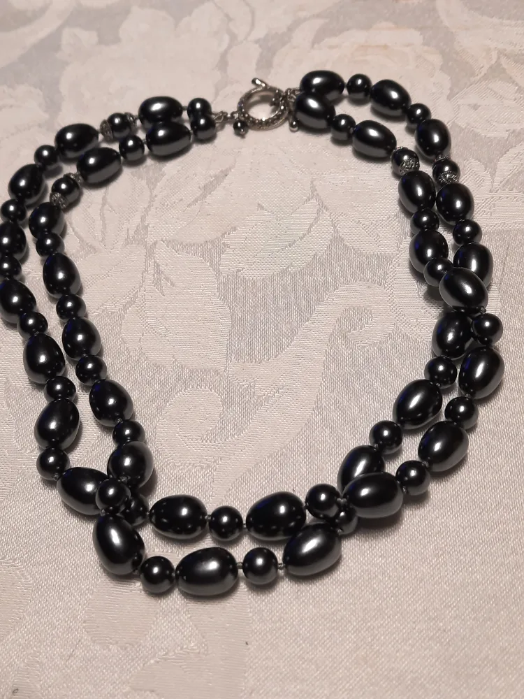 Grey  Monet Beaded  Necklace image indicator(6)