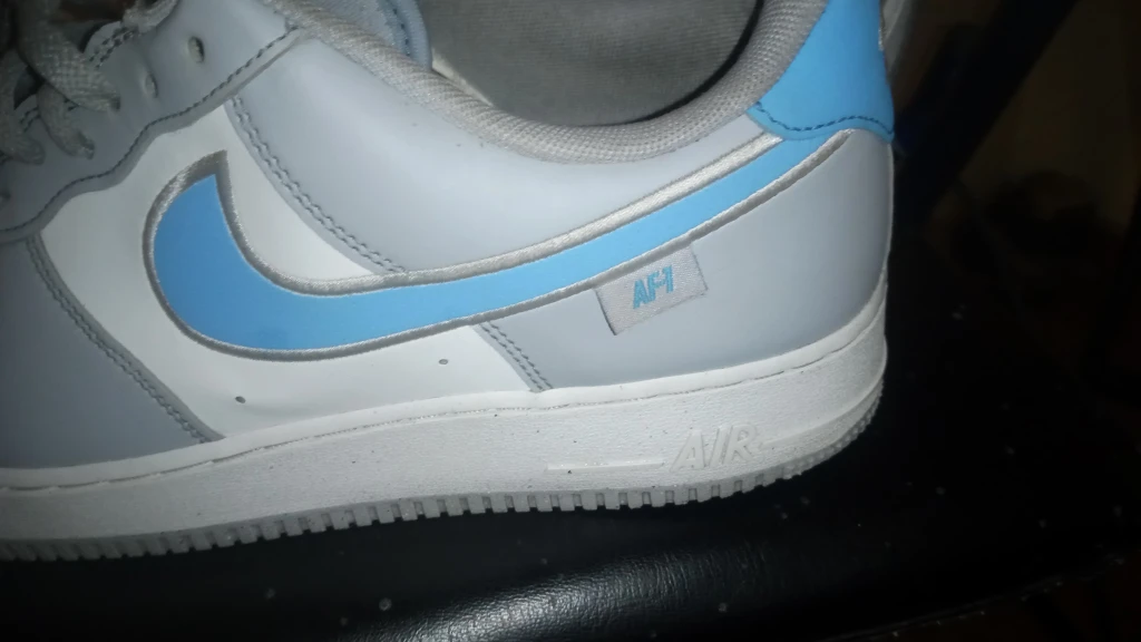 Nike Air Force 1 Low Gray/Blue - photo 3