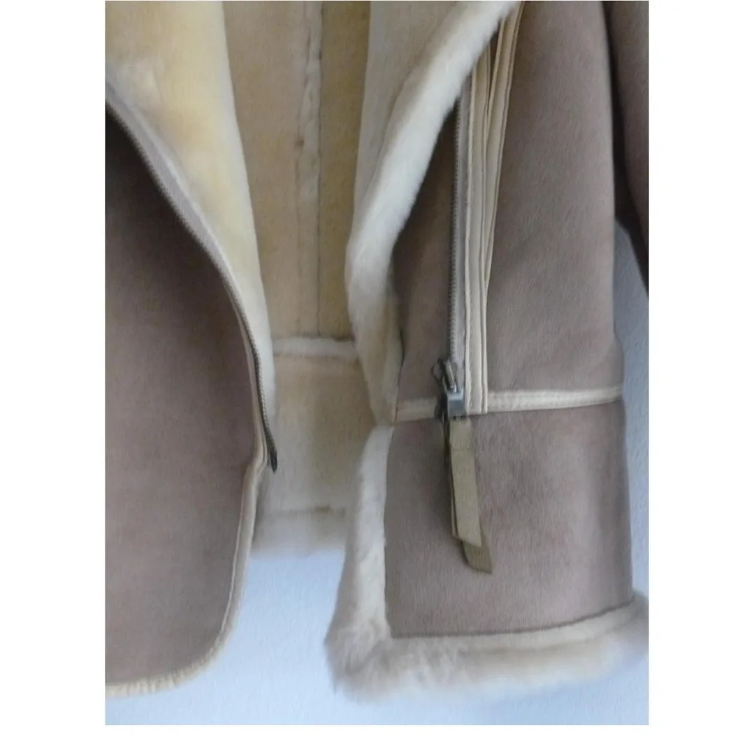 Benetton Shearling Jacket image indicator(9)