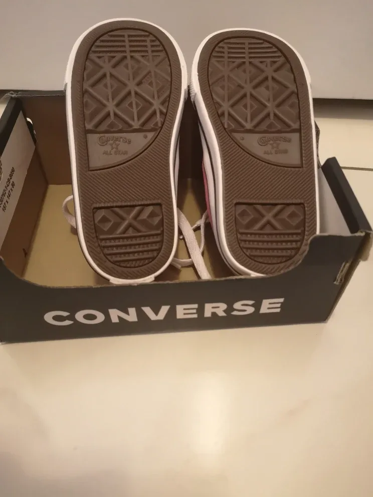 Converse All Star Pink Toddler Size 6 image indicator(2)