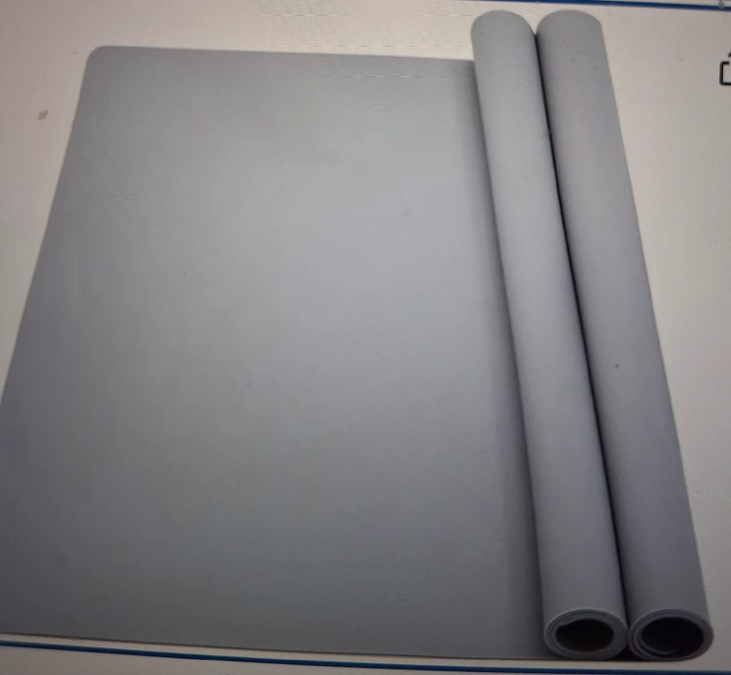 Grey Silicone Countertop heat resistance mat thumbnail
