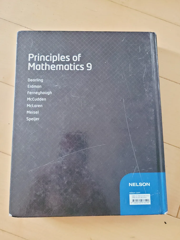 Principles of Mathematics 9 Textbook image indicator(2)