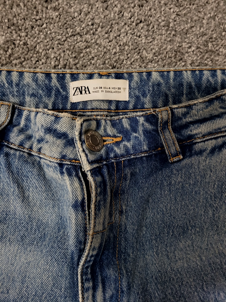 Zara Carpenter Jeans, Size 4 (eu 36) - photo 2