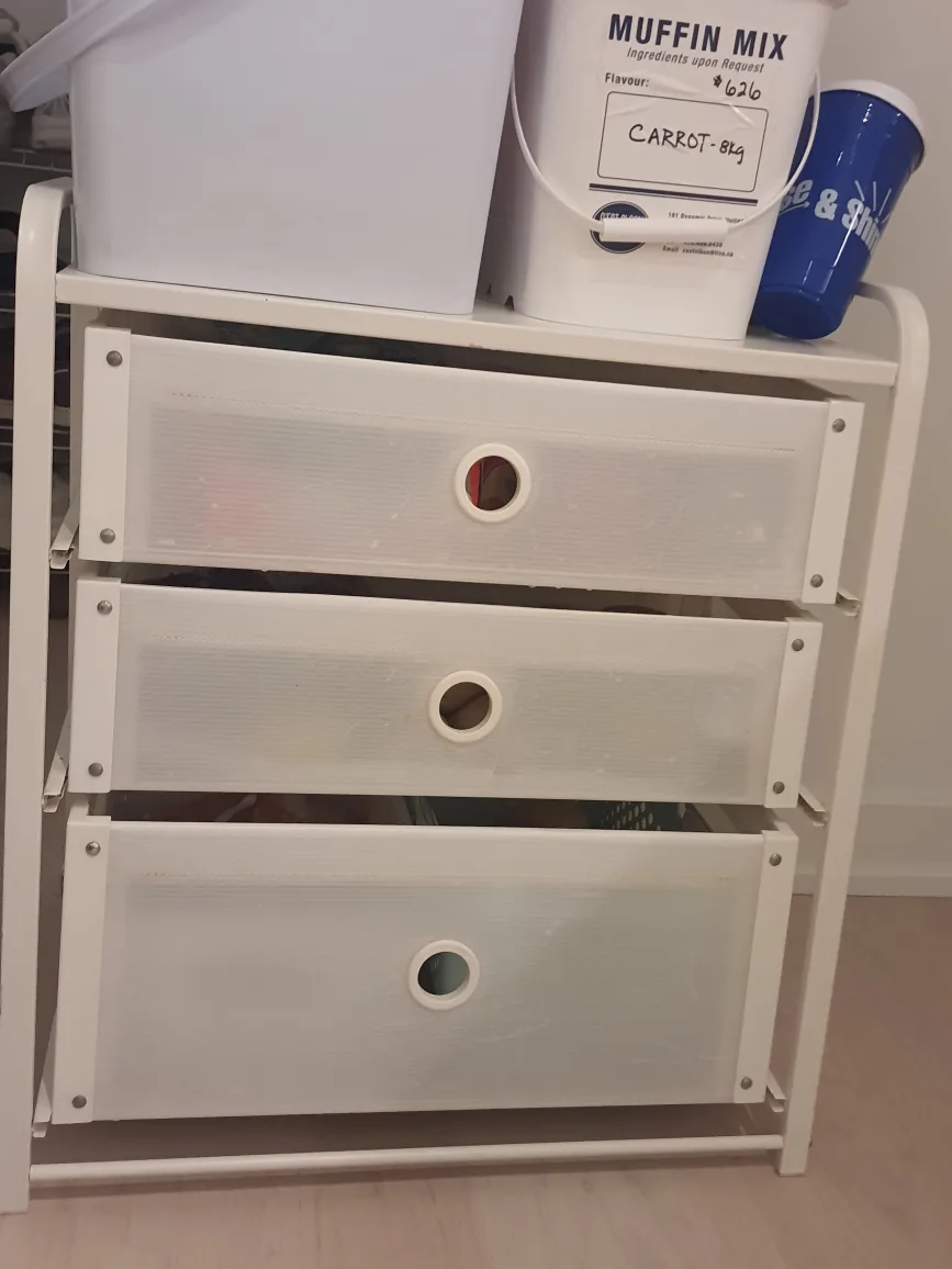White Storage Drawers Unit🥕 thumbnail