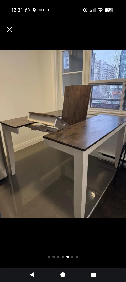 Tall Extendable Dining Table image indicator(2)