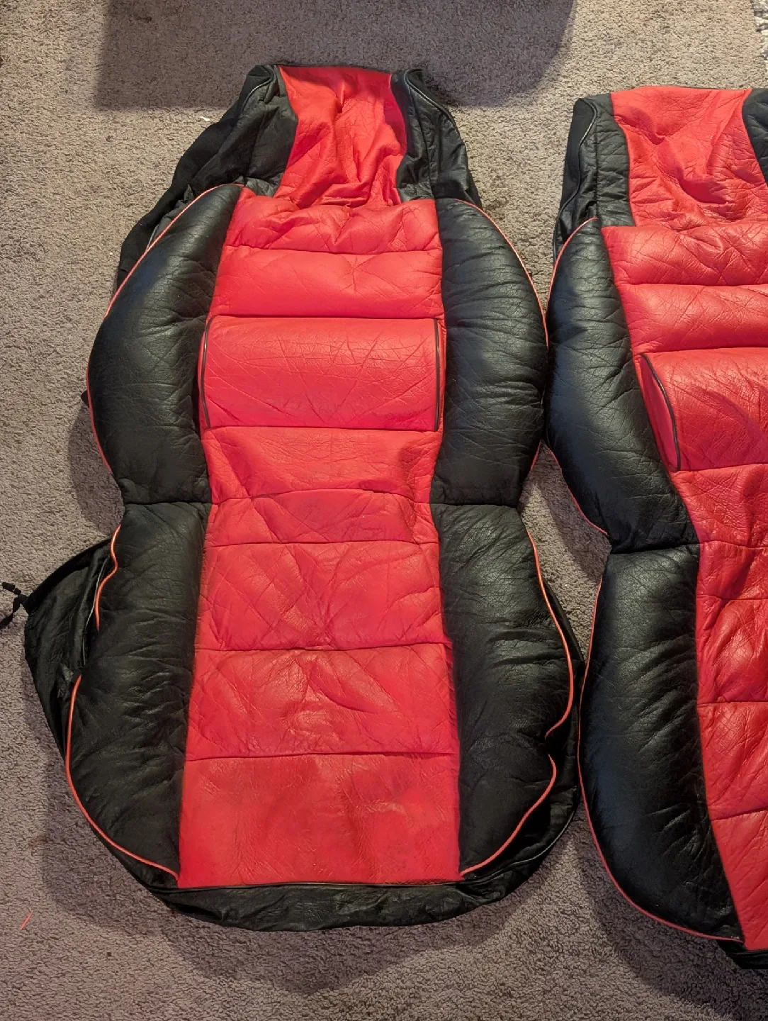 Red & Black Car Seat Covers thumbnail