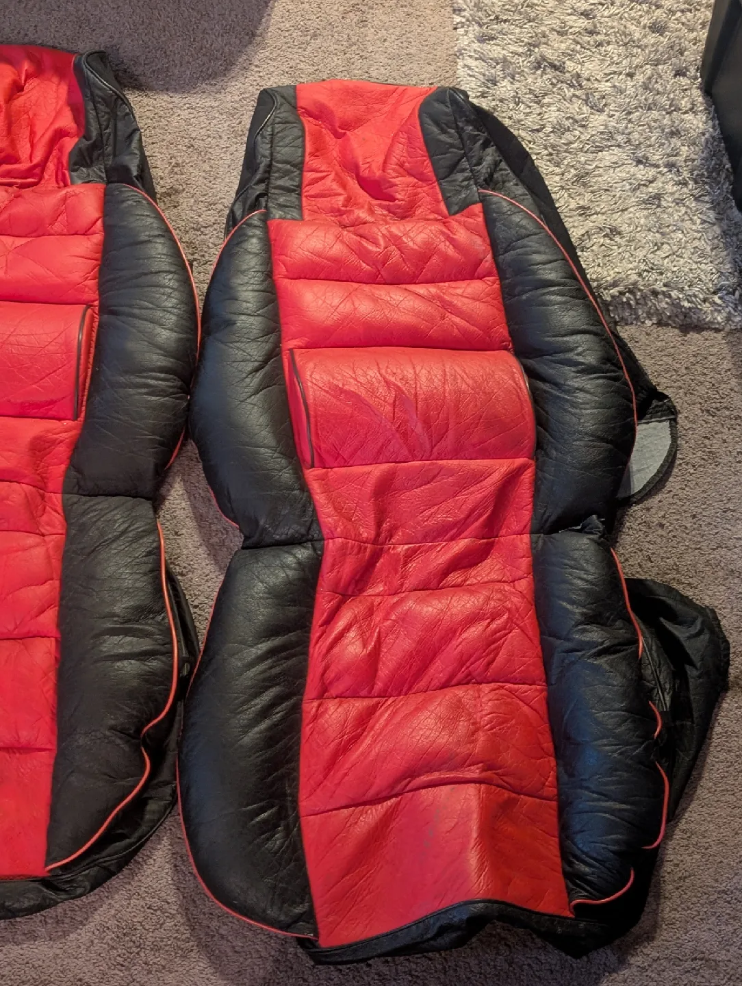 Red & Black Car Seat Covers image indicator(2)