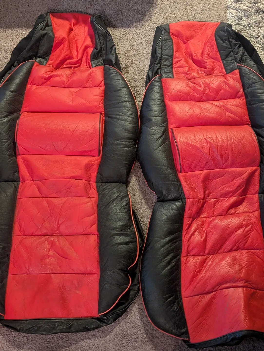 Red & Black Car Seat Covers image indicator(3)