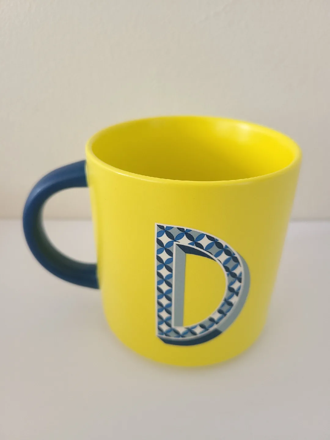 Indigo OUI Monogram "D" Mug ☕️ image indicator(2)